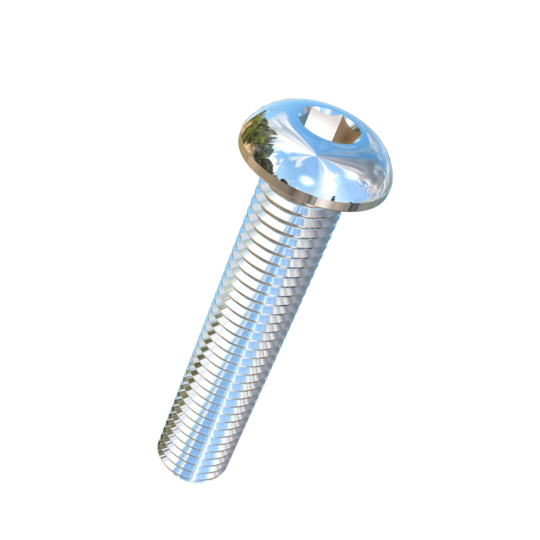 Titanium 1/4-28 X 1-1/4 UNF Button Head Socket Drive Allied Titanium Machine Screw